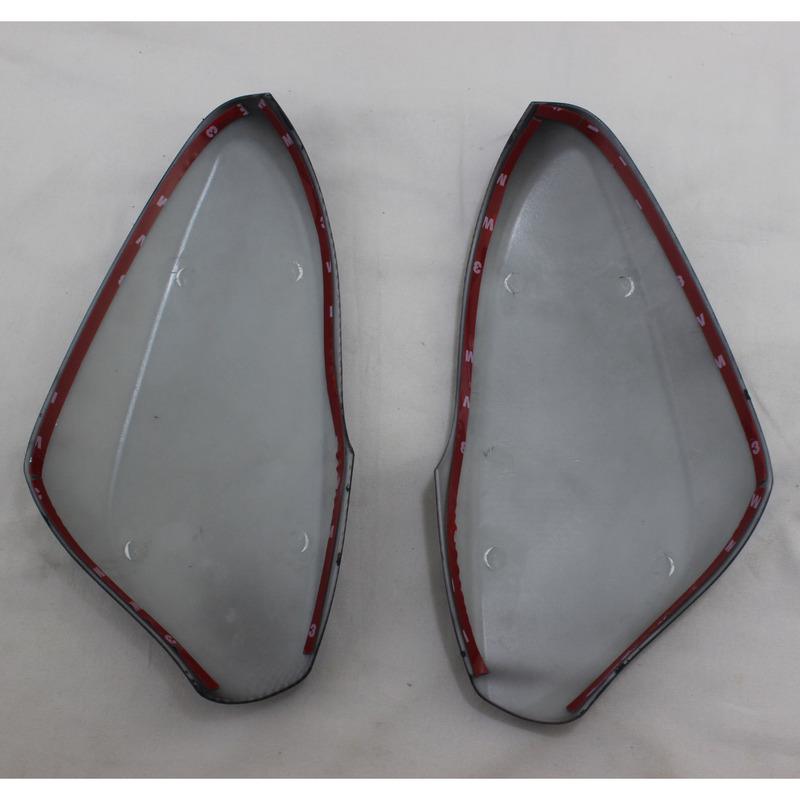 For Hyundai Elantra 2011 2012 2013 2014 2015 2PCS Carbon Rearview Car Accessories Plated Side Door Mirror Cover Trim Paste Style