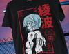Rei Ayanami Shirt – Neon Genesis Evangelion Anime Tee, 100% Cotton