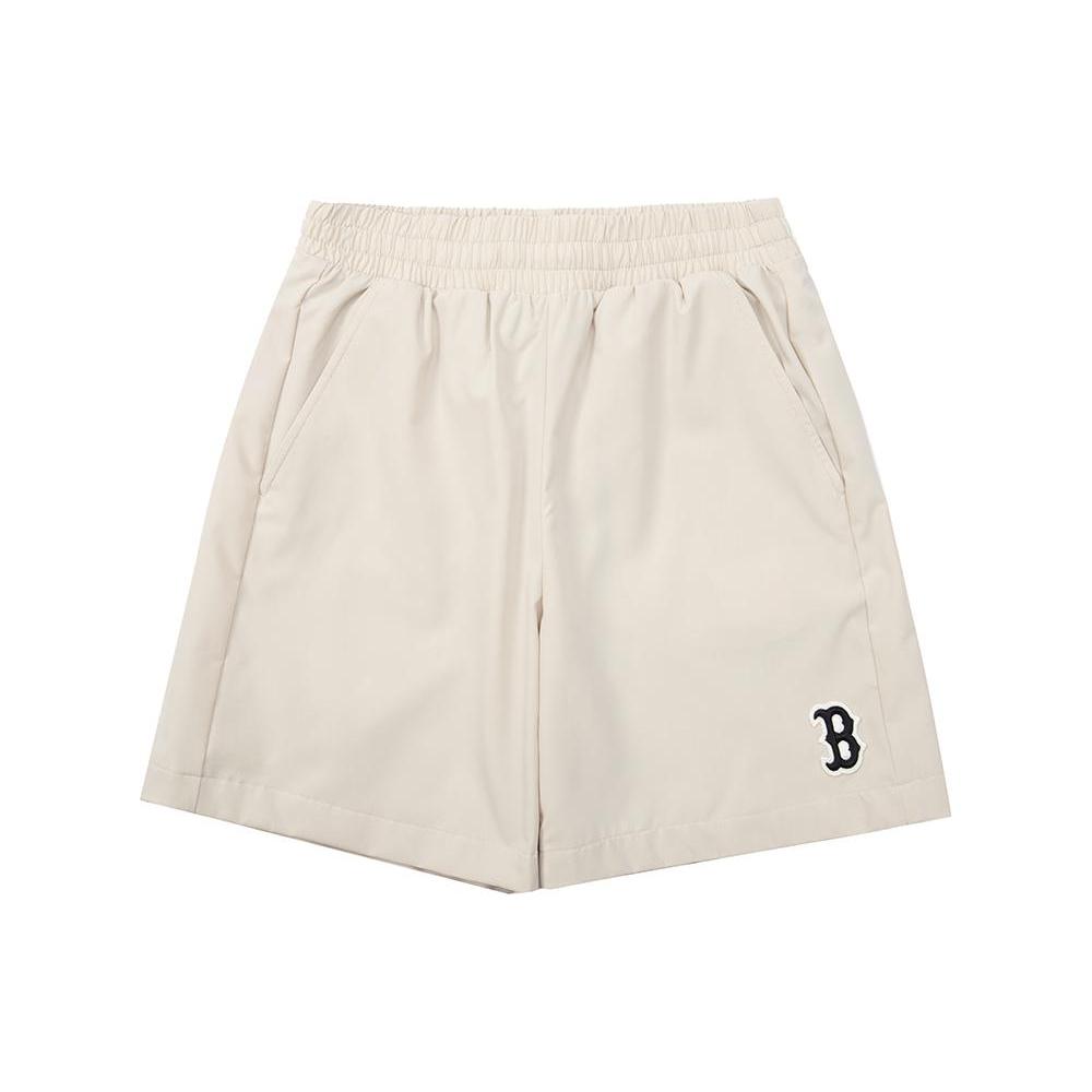 MLB Casual Shorts Unisex Cream White 3ASMB0233-43BGL XS