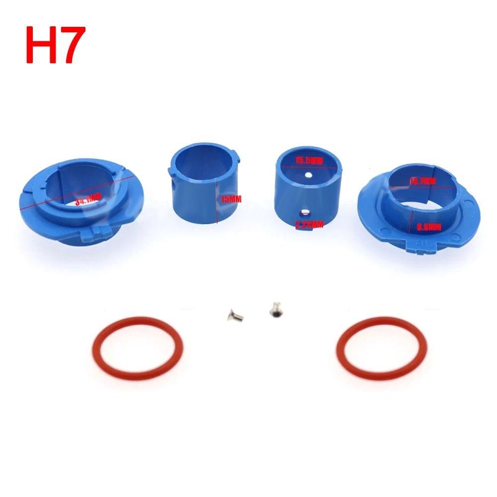2stk H4-HB2/H3/H1 Lampepæresokkel 880/9006-HB4/9005-HB3/H11/H7 Adaptersokkel Holderholder