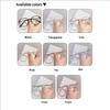 4PCS Fashion Round Glasses Replaceable Lens Plain Transparent Computer Eyeglasses Anti-Blue Light Elegant Eyewear Women Men