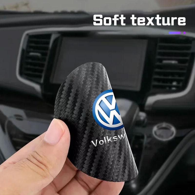 Car Coaster Water Cup Mat Anti-slip Pad Accessories for VW Volkswagen R GTI Golf 6 7 8 MK8 ID.3 4 Polo Tiguan Passat B5 Touareg zj1