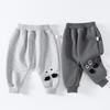 Baby Winter Fleece-Lined Pants for Toddlers and Infants - Boys and Girls Casual Long Pants