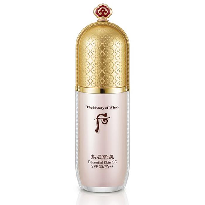 The history of whoo Gongjinhyang:Mi Essential Skin CC Cream SPF30/PA++ – Rozświetlająca Baza Nawilżająca, Koreańska