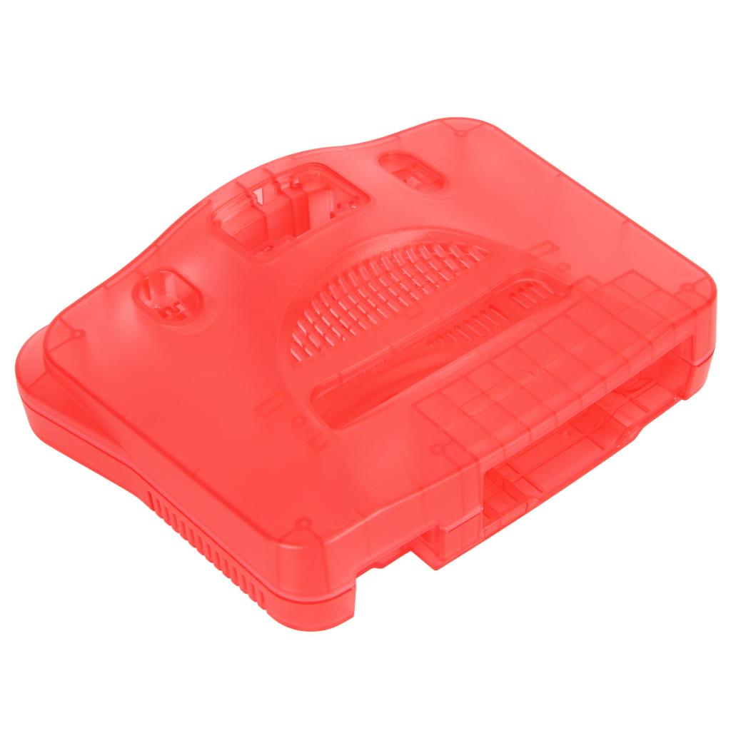 Retro Video Game Console Translucent Case Professional Dustproof Thickened Game Console Protective   for N64 Console