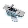 AB509 Zinc Alloy Steel Cabinet Plane Lock 88.5x26.5mm Mailbox Flat Cabinet Lock Industrial Distribution Box Plane Lock 1Pcs(Without Key)