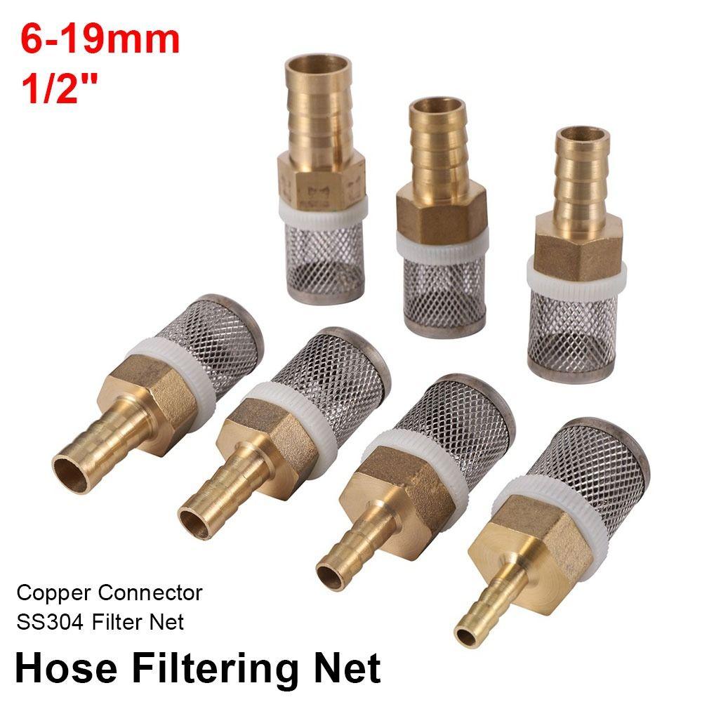 1Pcs 6-19mm 1/2" Hose Filter Sprayer Pump Mesh Filter Durable Filtering Net