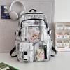 School bag female large capacity student backpack junior high school girl high school student casual computer backpack