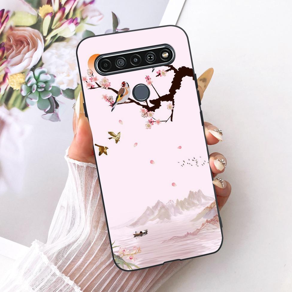 Casing For LG K41S 2020 Cover Silicone Cute Fashion Butterfly Funny Painted Phone Case LM-K410 LMK410EMW LM-K410EMW