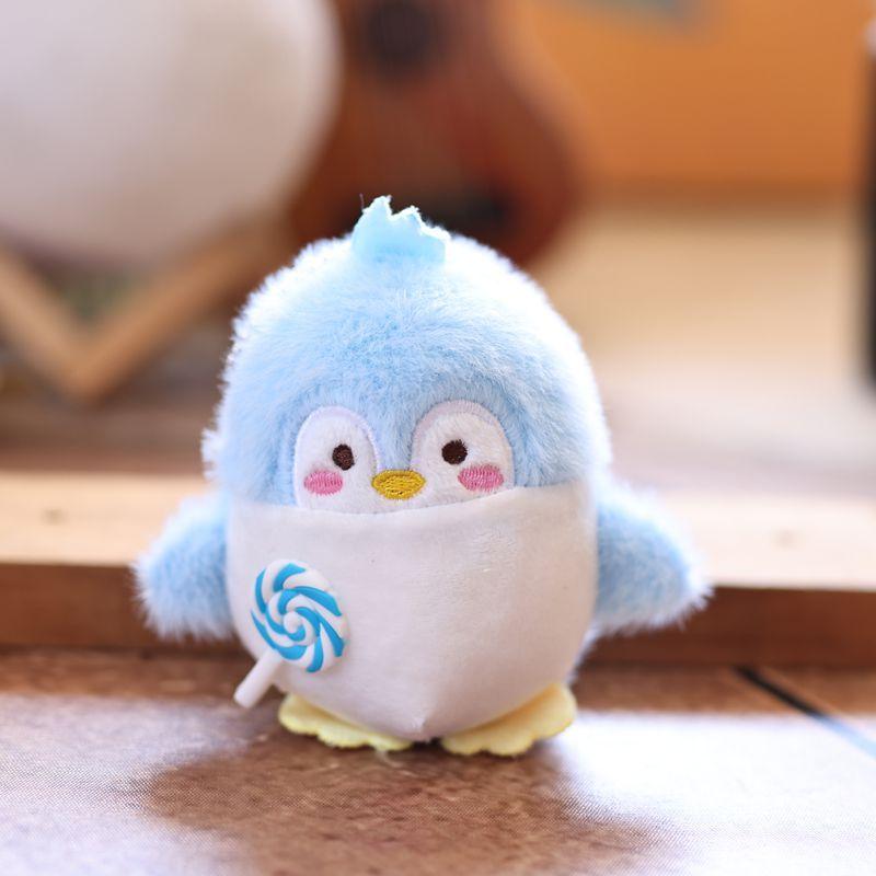

Plush Penguin Small Pendant With Soft Filling For Gift And Purposes Collection синий
