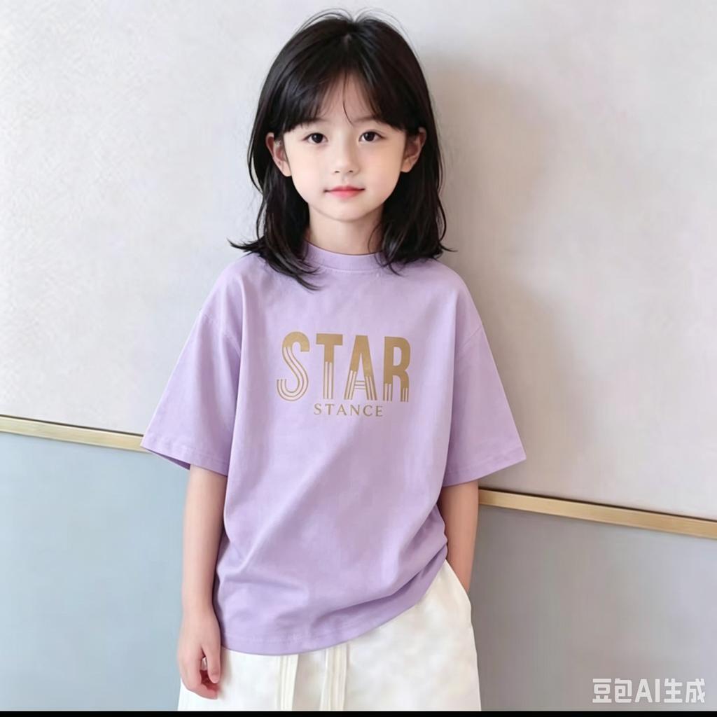Latest style SpringSummer 100 cotton childrens Tshirt cartoon series  soft and comfortable babysized top