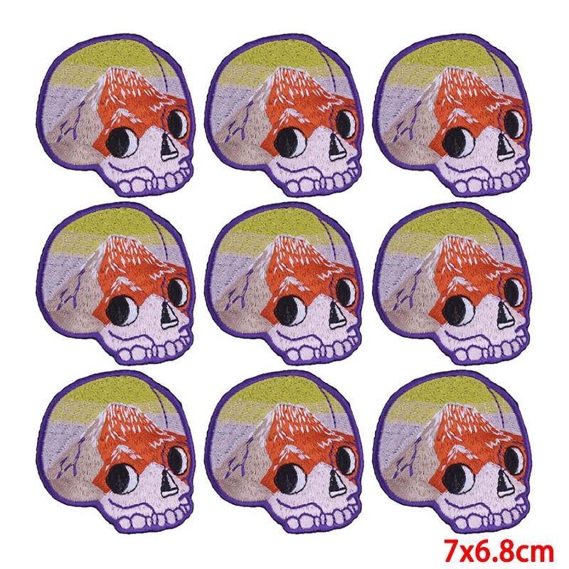 10 ks/šarže Velkoobchod Vyšívací nášivka Nažehlovací záplaty na oděvy Záplaty na oděvy Bundy Dekor Nášivka Šití potřeby