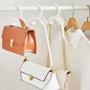 Neuer Ins Bogen Taschenaufhänger Haken Kleiderschrankständer Mehrzweck Schrank Kleidung Handtaschenhalter Haken Hängendes Aufbewahrungsregal Hut Schals Ablage
