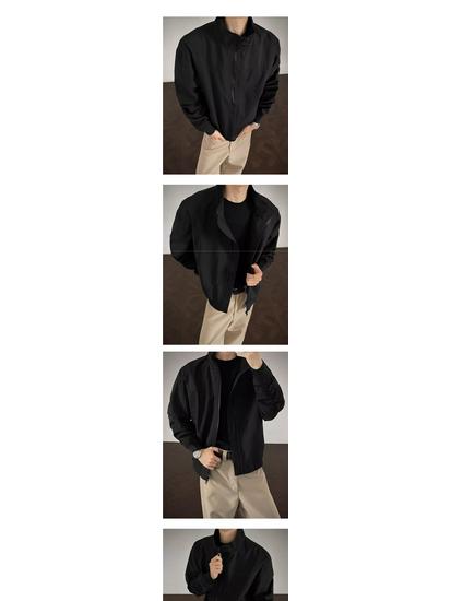 Veste de travail américaine Coach pour homme: Marque Tendance Automne, Style High Street, Top Sport à Col Montant