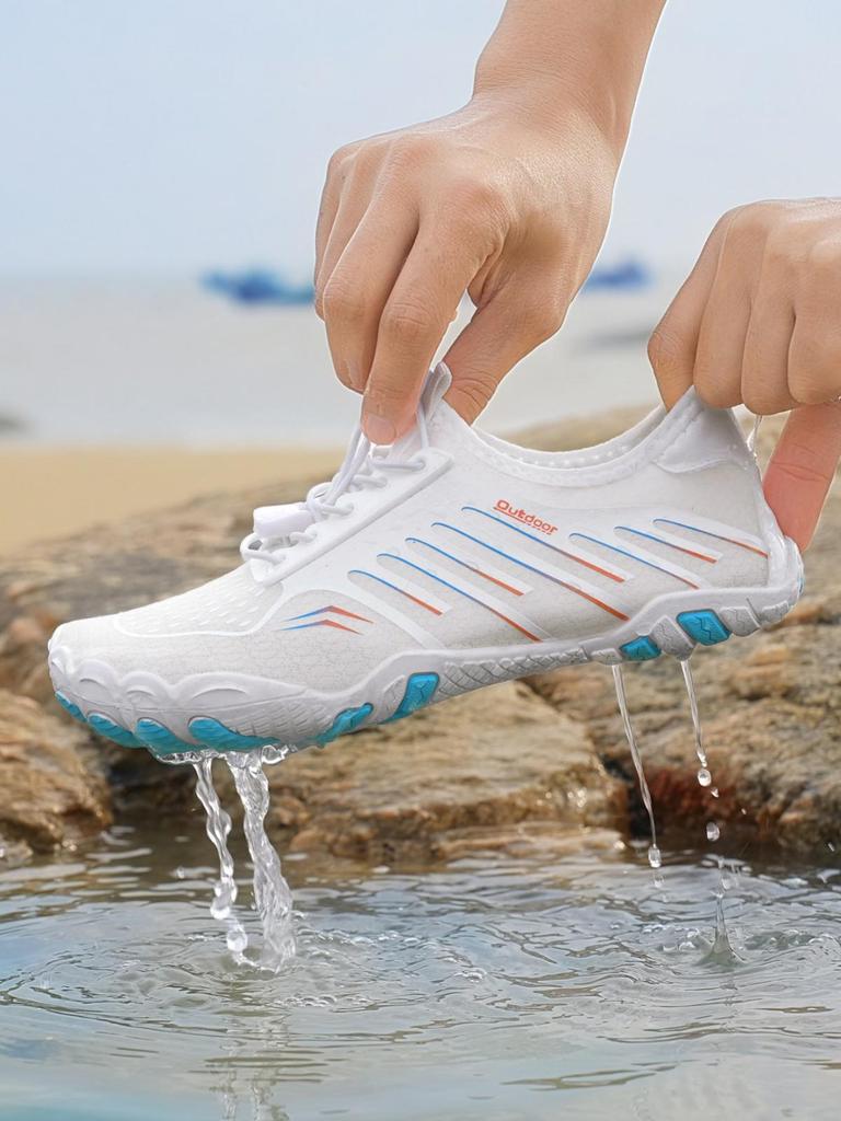 Unisex Quick-Dry Non-Slip Breathable Five-Finger Beach & Fitness Water Shoes