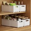 2 Stück einziehbare Aufbewahrungsboxen stapelbarer Schubladen-Organizer multifunktionaler Organizer und Aufbewahrungsboxen verstellbarer Schubladen-Organizer