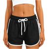 Women’s Athletic Shorts with Drawstring Waist Trim Loose Fit Lightweight Breathable Soft Fabric for Sports Yoga Running Lounge