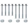 LS Engine Stand Bolt Kit, M10-1.5 Engine Stand Bolt Flange Kit Compatible with LSX LS LS1 LS2 LS6 4.8L 5.3L 6.0L 6.2L LR4 LQ4 LQ9 L33 LH6 LH8 LC9 L76