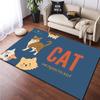Pet Cat Personalized Print Floor Mats Door Front Decoration Home Living Room Floor Mats