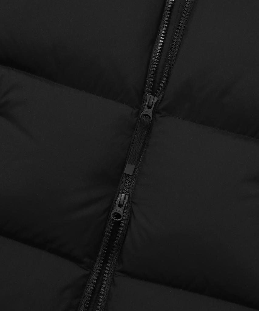 Covernat 24Fw Rds Civic Origin Hooded Short Puffer Black