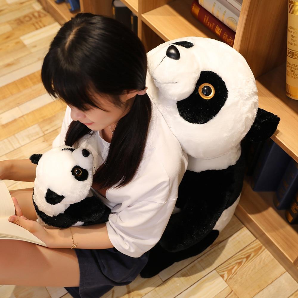 Cute Baby Panda Plush Toys Stuffed Animal Doll Cartoon Soft Pillow Cushion Kawaii Dolls Girls Lover Birthday Gifts