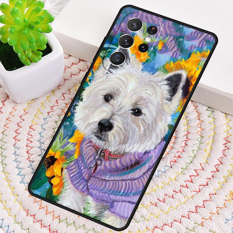 Shih Tzu Dog TPU Phone Case For Samsung Galaxy note 10 pro S26 S25 S24 S23 S22 Ultra Plus S21 FE S20 Shockproof Cover