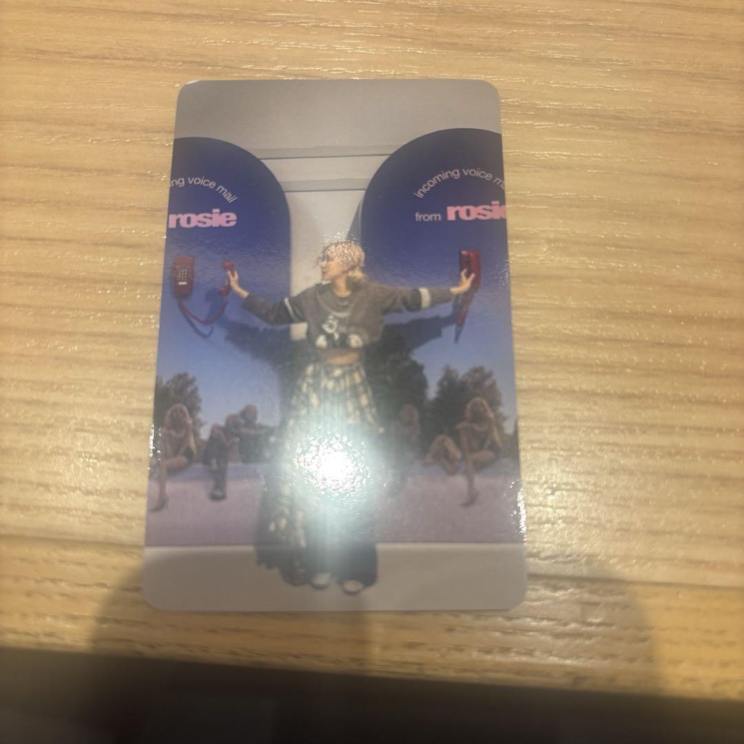 

[USED] Rosé rose BLACKPINK popup 10,000 yen bonus trading card