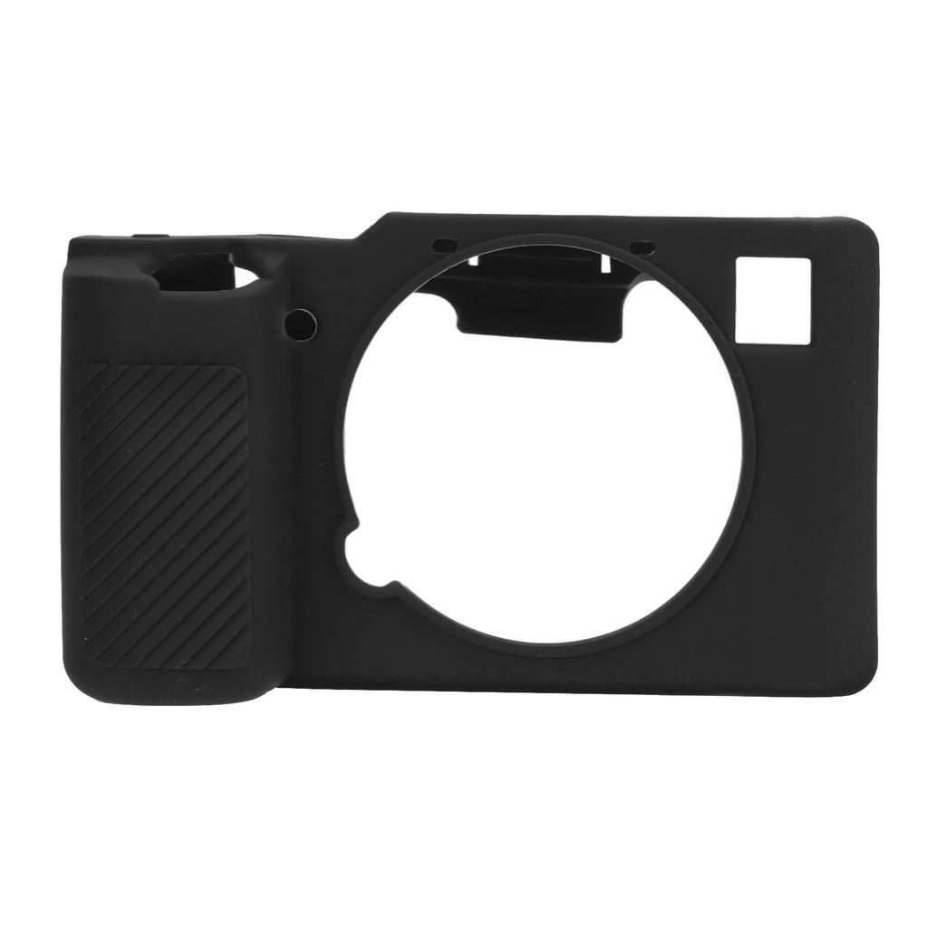 Camera Housing Case Soft Silicone Skin Housing Protective Cover for Sony A7C ProtectionBlack