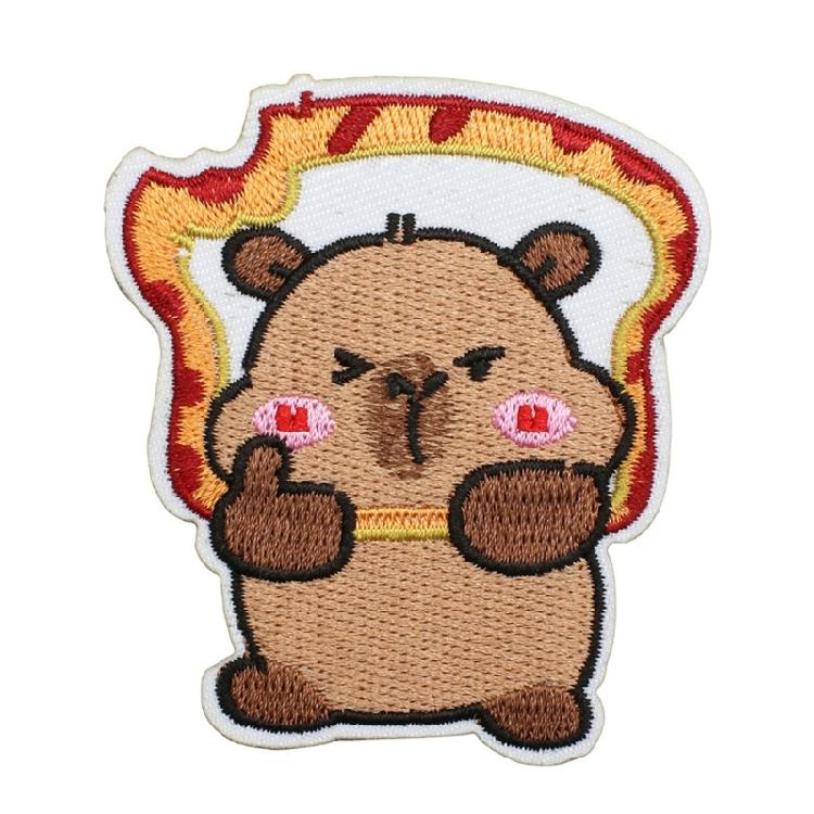 16 Pezzi Toppe Termoadesive con Disegno di Animali Cartoni Animati Ricamo Applicazione per Abbigliamento Bambini Zaini Cappelli Borse Decorazione Artigianale