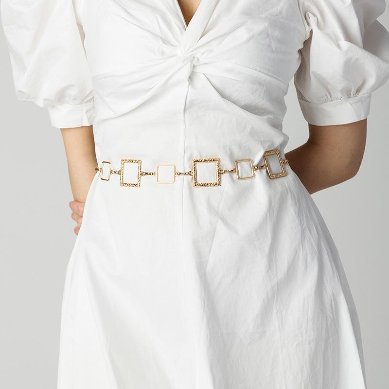 Women's Versatile Fashion Waist Chain Ring Waist Chain Simple Fashion Women's Versatile Waist Chain Metal Women's Waist Chain