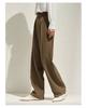 Jiuzi Anna Kou Chinese Style Commuting Loose Straight Leg Pants