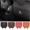Car Seat Back Anti Kick Pad Leather Protective Pads for Porsche 718 Cayenne Panamera 911 Macan Taycan Cayman Boxster Sticker VN2