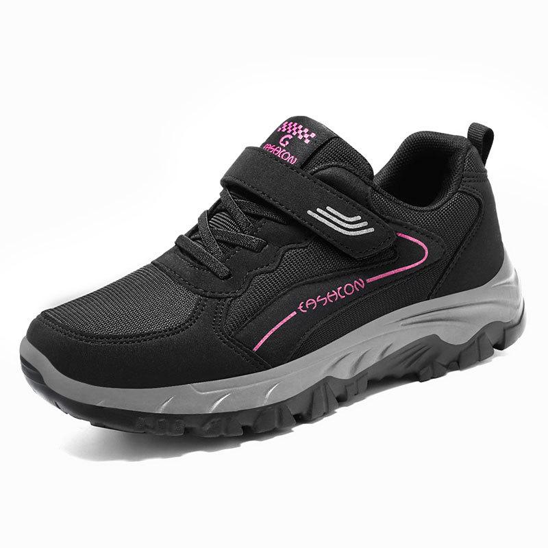 Scarpe da passeggio unisex con velcro Primavera 2026 per mezza età e anziani - Stile casual di coppia