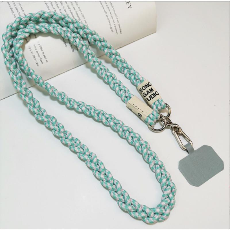 Mobile Phone Lanyard Extended Cross-body Can Be Carried on the Shoulder Sturdy Outdoor Mountaineering Unisex Braided Strap Pendant Universal