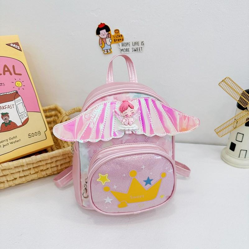 School Bag New Foreign Sequins Lightweight and Versatile Little Girl Backpack Fashionable Children's Bag