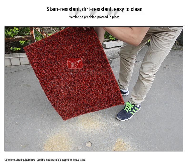 Waterproof, Wear-Resistant Silk Ring Foot Mat for Niu M1 Electric Vehicle