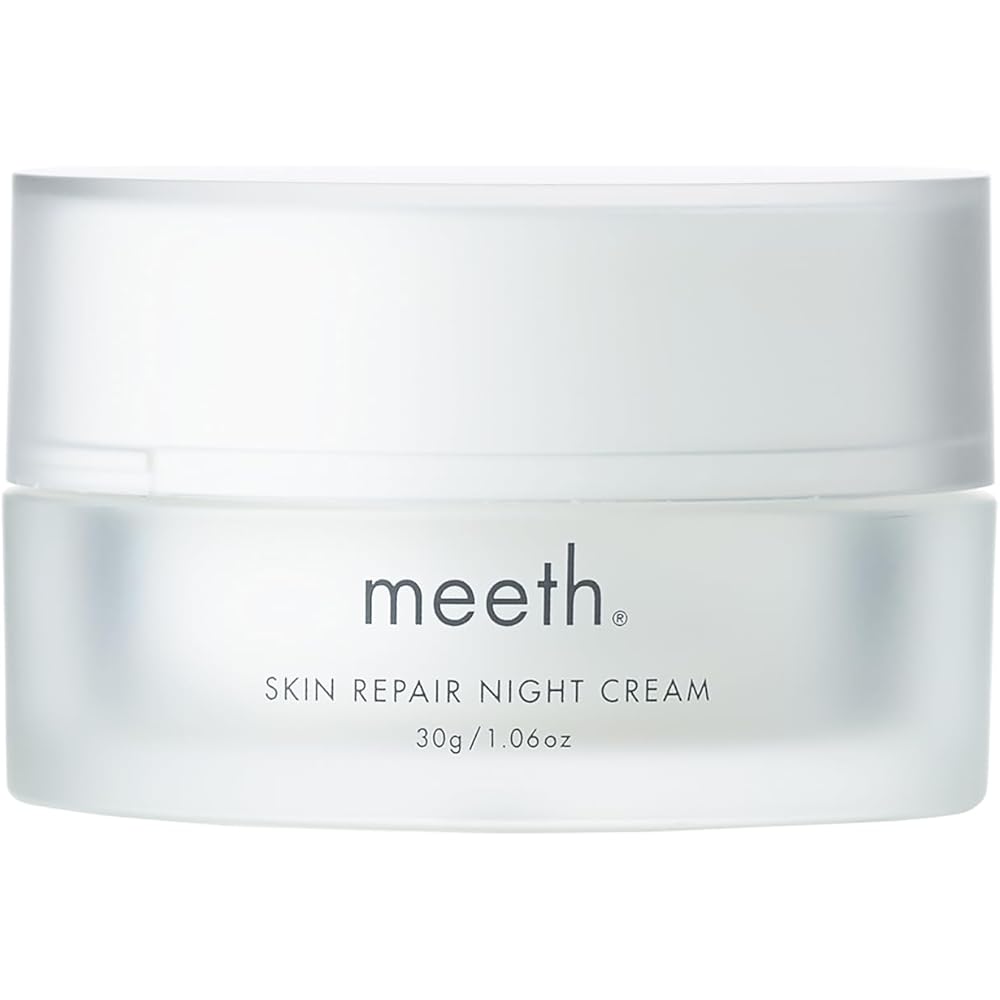 Meeth Skin Repair Night Cream 30g Sensitive Skin Blue Light Protection Hydration