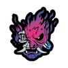 Samurai Band Red Eye Vinyl Car Stickers - Waterproof & UV Resistant Decals for Auto Body, Motorcycle Helmets & Laptop Bags