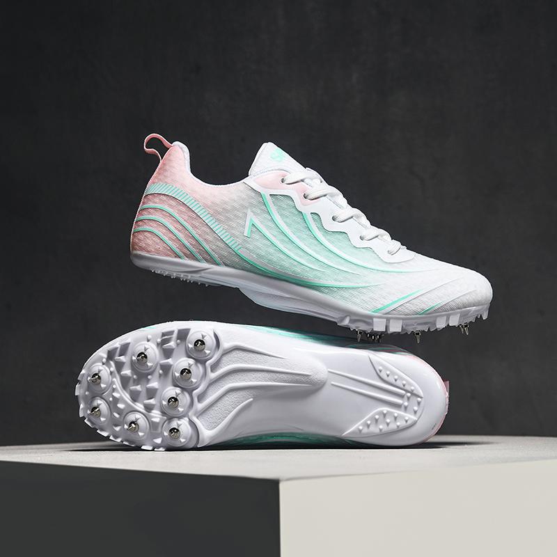 Outdoor Men Sneakers Anti Slip Track and Field Jumping Running Shoes Unisex Nail Shoes Short Distance Training Sports Shoes
