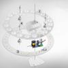 Round Led Module Ceiling Lights Durable Circle Lamp Module Board Led Panel Light  Room Ceiling