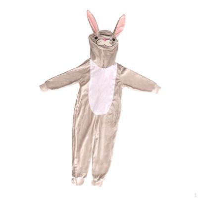 Kids Easter Bunny Costume Adorable Jumpsuit for Festival Holiday Birthday