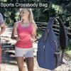 Sling Bag Crossbody Bag Cestování Pěší turistika Náprsní taška Denní batoh s kapsou na láhev na vodu Sling Batoh pro ženy Muži