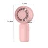 3 Speed Portable Handheld Fan Fruit Color Pocket Fan New Cooling Fan  Summer Travel Use