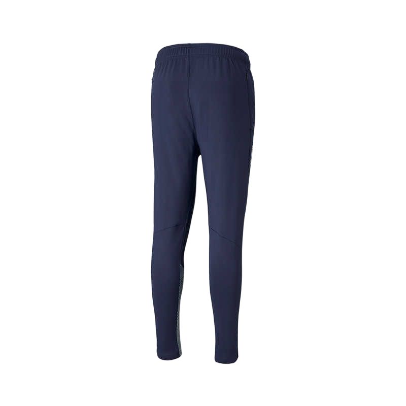 Puma Manchester City Player Training Tapered Football Warm-Up Knit Pants Men Pants Navy-Blue 764463-13