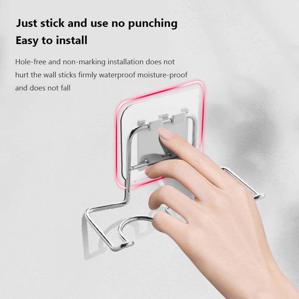 Saving Stand Wall Mounted Razor Rack Bathroom Accessories Toothpaste Organizer Toothbrush Holder