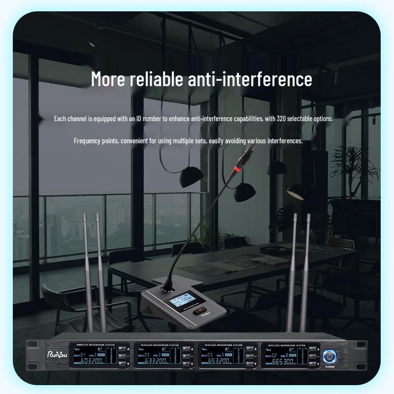 Runpu Professional Wireless Conference Microphone System (CN version)