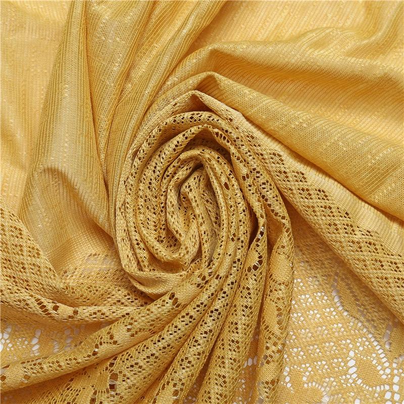 Spitzen-Patchwork Damen Malaysischer Schal Wickeltuch Muslimischer Hijab Kopftuch Sommer Islamischer Langer Schal