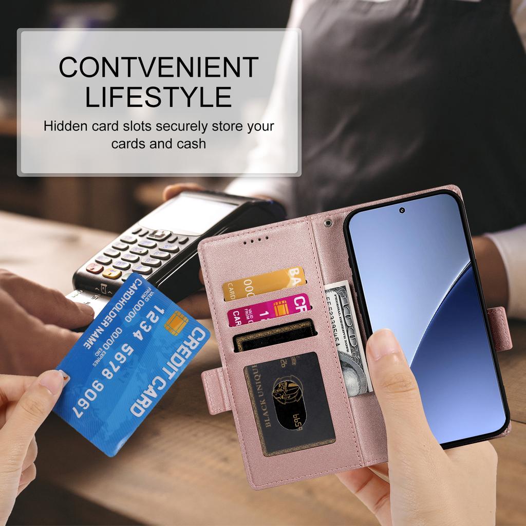 For Xiaomi 15 Ultra Stand Case PU Leather Wallet Phone Cover