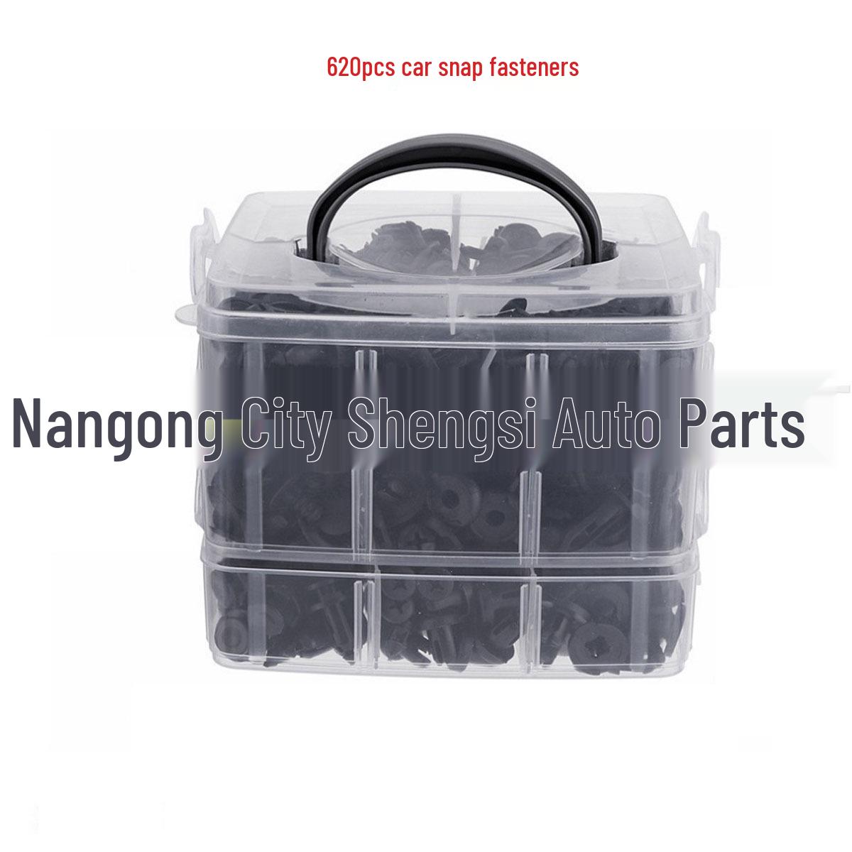 

620pcs Car Bumper Trim & Mudguard Liner Snap-in Accessories Kit 124pcs Large Mixed Package