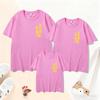 2026 Year of the Horse Family T-Shirt: Parent-Child New Year Outfit for Family Photos, Peace & Joy Theme, Short Sleeve.